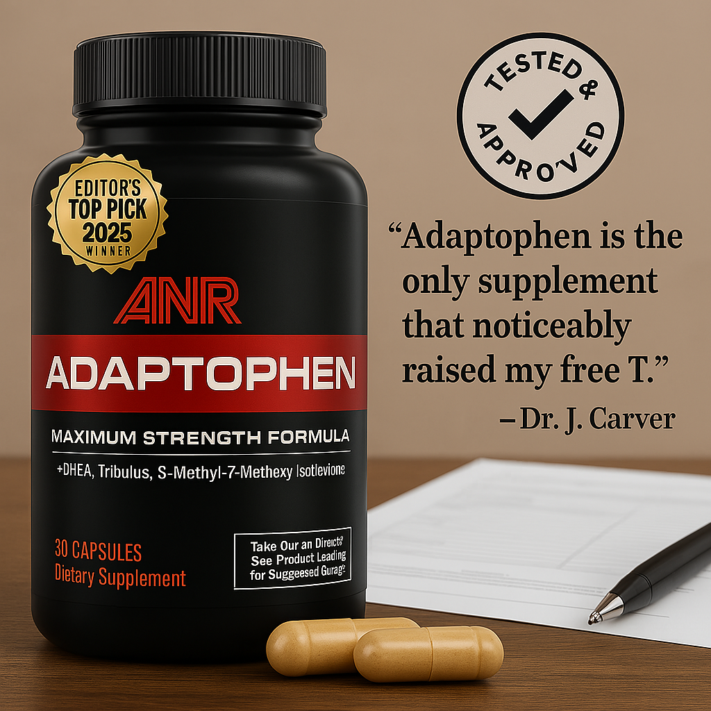 Adaptophen Muscle-Growth and Recovery Formula: Now with More Tongkat Ali!