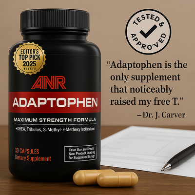 Adaptophen Muscle-Growth and Recovery Formula: Now with More Tongkat Ali!