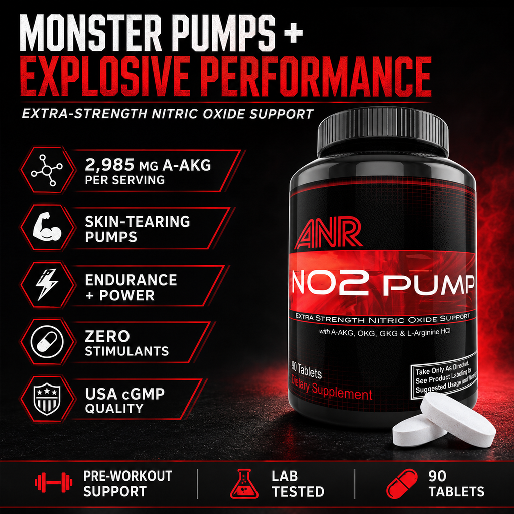 N02 PUMP Extra-Strength Nitric Oxide Booster