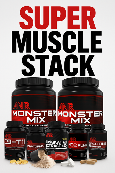 SUPER MUSCLE STACK: Testosterone-Charged Edition
