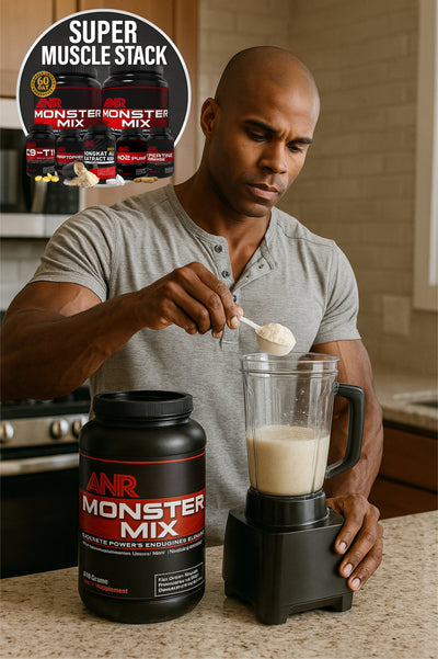 SUPER MUSCLE STACK: Testosterone-Charged Edition