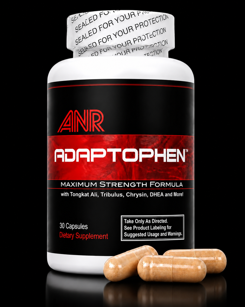 Adaptophen MAX Natural Testosterone Booster for Men - Tongkat Ali | TeamANR
